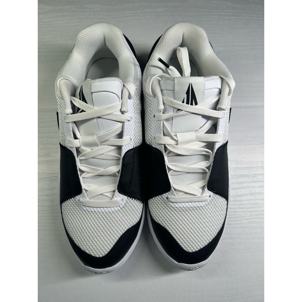 Nike Ja‎ 1 Scratch 2.0 White Black - Size 10 - FQ4796 101 - New/No Lid - Picture 3 of 5
